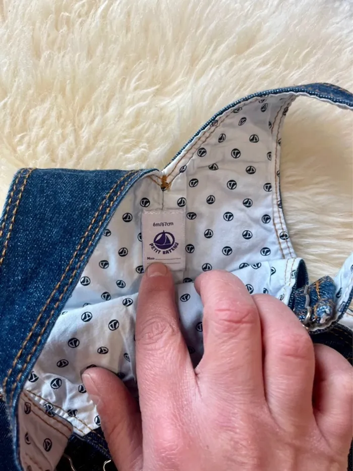 Salopette jean - photo numéro 2