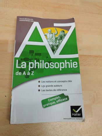 Pierre Kahn 

La philosophie de A à Z: Auteurs, oeuvres et notions philosophiques