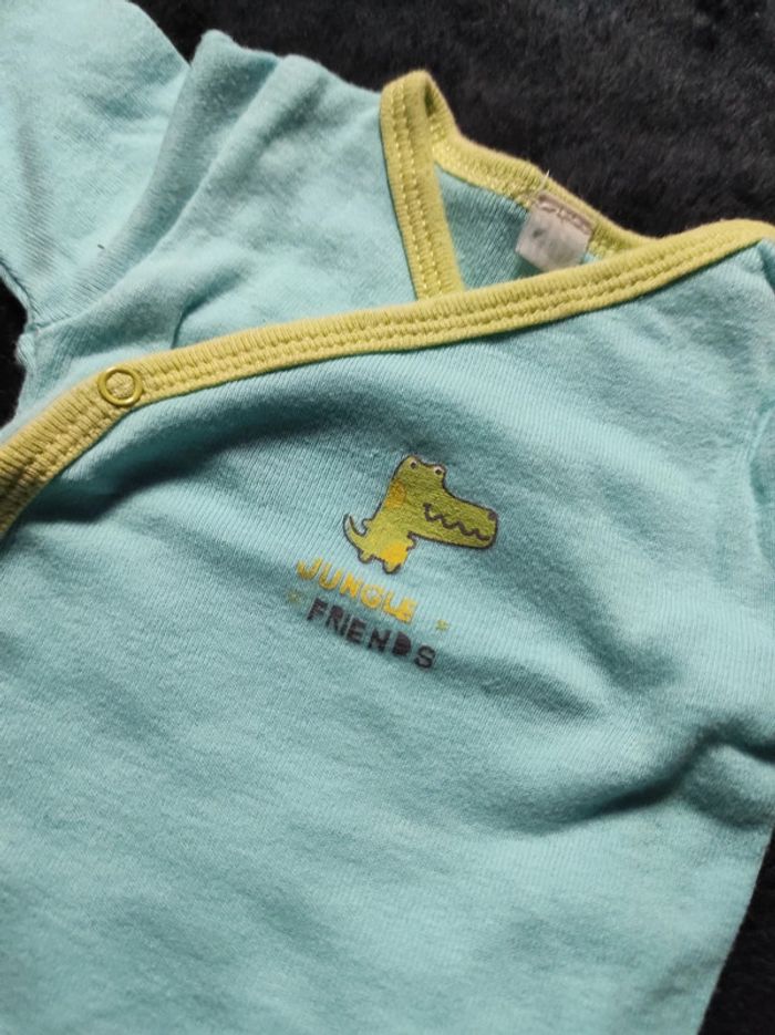 Body bleu crocodile - photo numéro 3