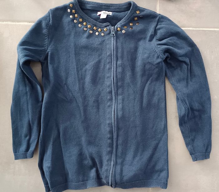 Lot de gilets, veste, sweat pour fille en 6 ans - photo numéro 9