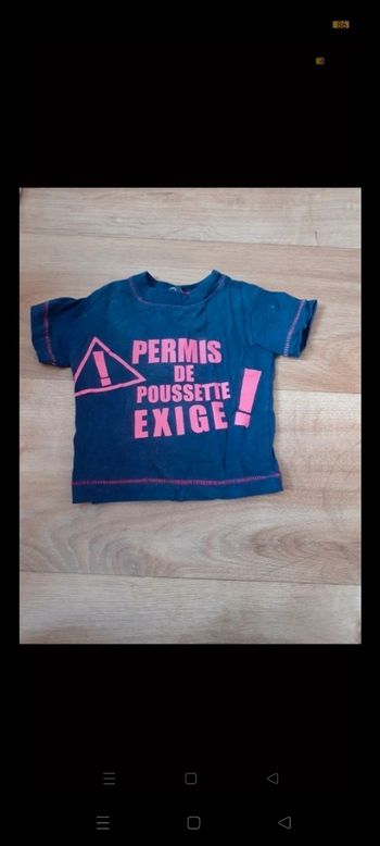 Tee shirt 6 mois