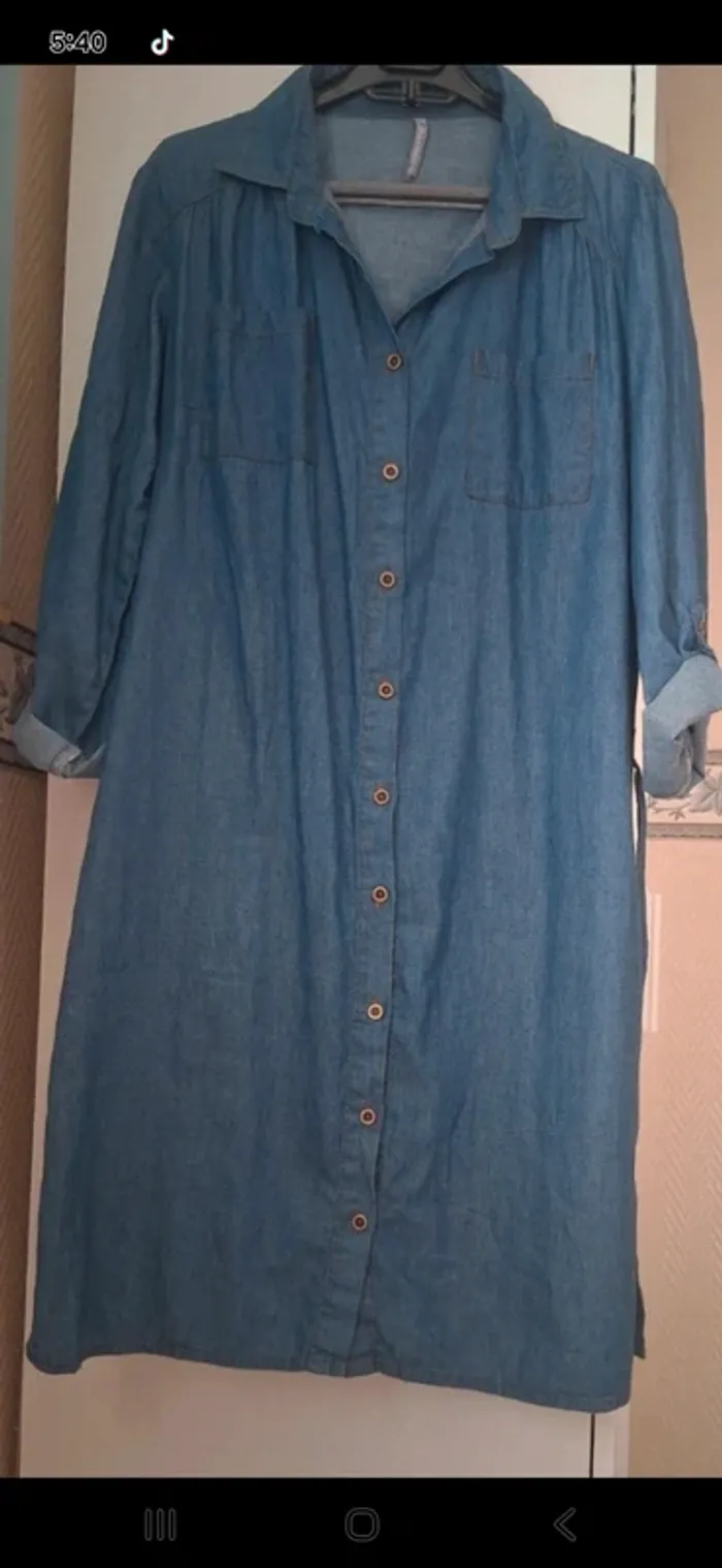 Robe denim - photo numéro 2