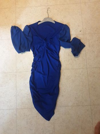 Robe bleu roi