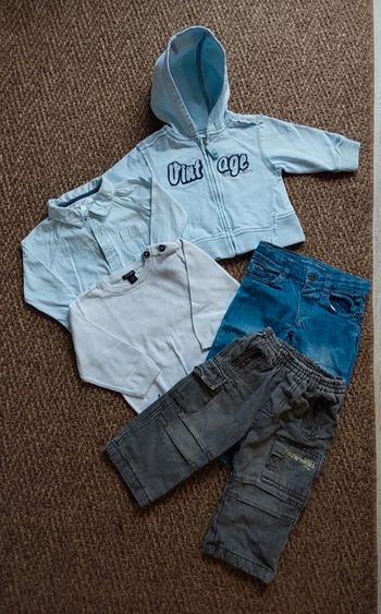 Lot de vêtements garçon 9/12 mois 74 cm
