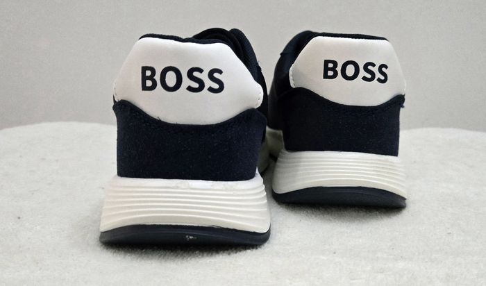 Hugo Boss Kids – Baskets BOSS logo noir/blanc – Pointure 29 - photo numéro 4
