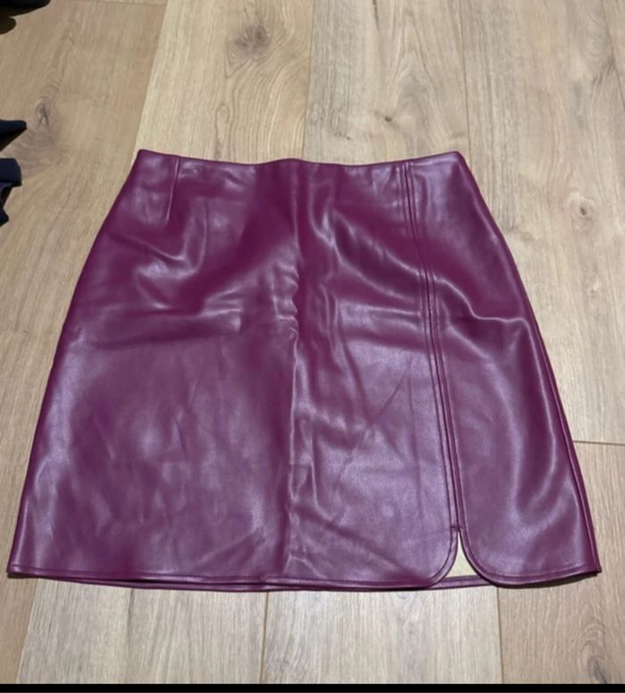 Jupe simili cuir Promod taille 38