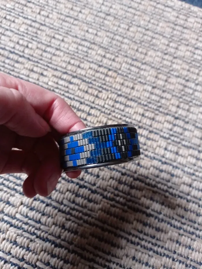 Bracelet opale bleu - photo numéro 3