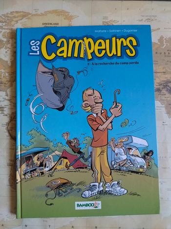 BD Les Campeurs - Tome 2 : À la recherche du camp perdu