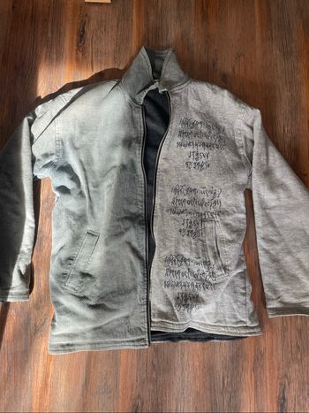 Manteau gris 100% coton