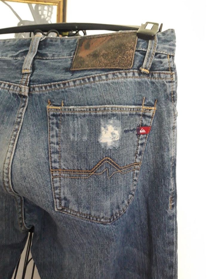 Vintage jean homme femme destroyed ripped - photo numéro 9