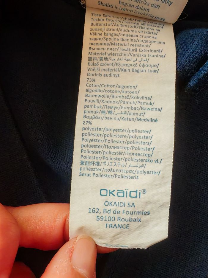 Sweat bleu Sea Protect Okaïdi 5 ans - photo numéro 5