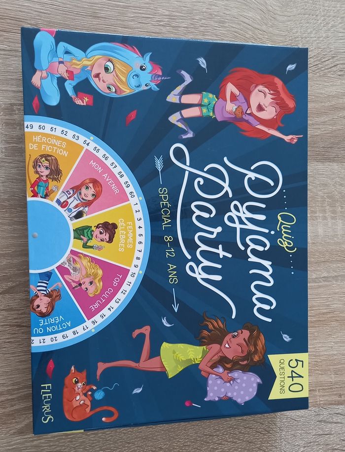 Jeu Quizz Pyjama Party