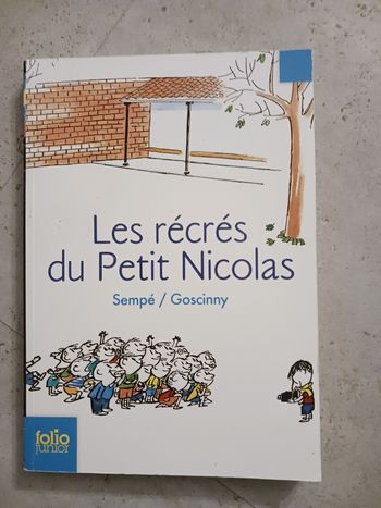 livre les récrés du petit Nicolas