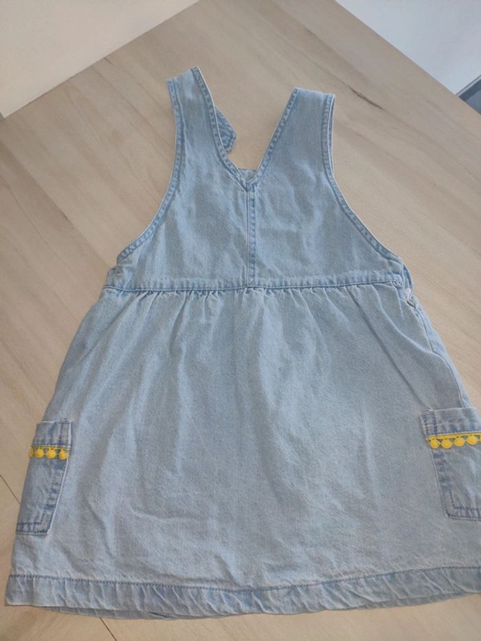 Robe en jean mots d'enfants 36 mois 3 ans - photo numéro 3