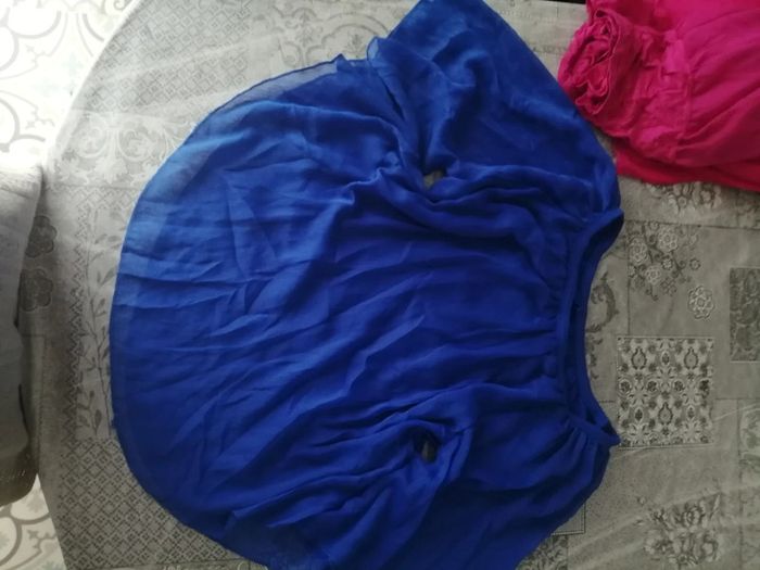 Blouse bleu - photo numéro 2