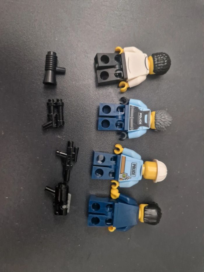 Lot de minifigures police lego - photo numéro 3