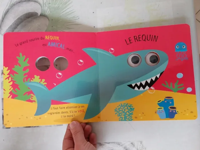Livre Les animaux marins Mes grands yeux - photo numéro 5
