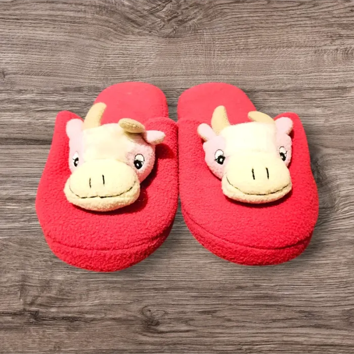 Pantoufles vache taille 34