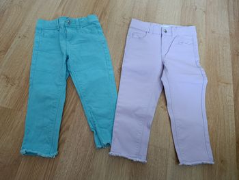 Lot de deux pantacourts taille 5 ans fille