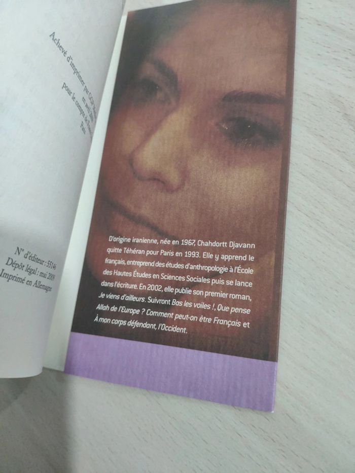 Livre poche La muette Djavann courts romans et autres nouvelles - photo numéro 8