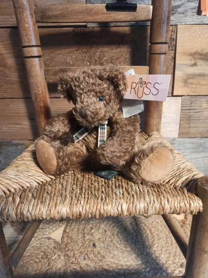 Peluche ours Russ neuf - photo numéro 2