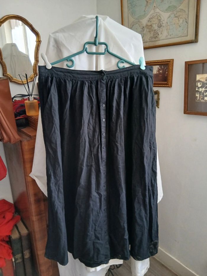 Jupe cloche été longue