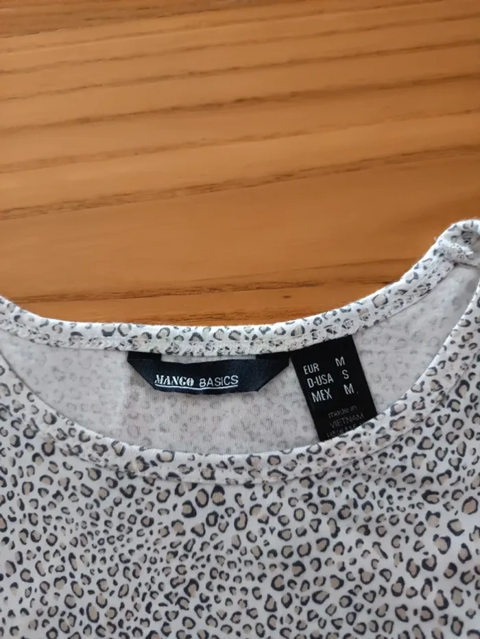 T-shirt imprimé léger - Marque Mango - Taille M - photo numéro 5