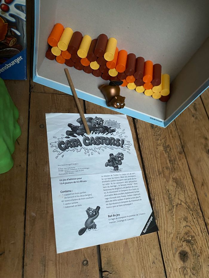 Jeu cata castors dès 4 ans Ravensburger - photo numéro 9