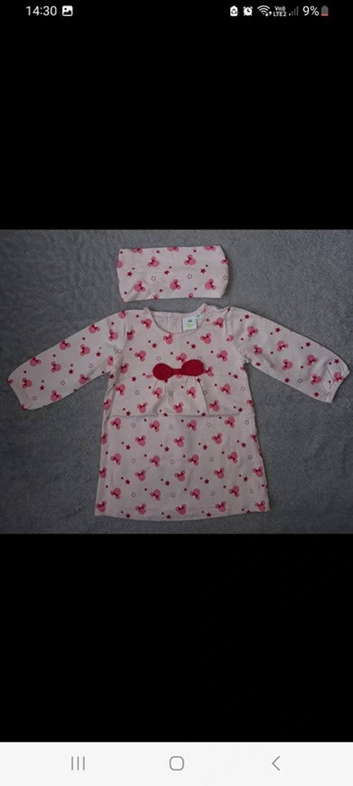 Tunique  minnie avec bandeau