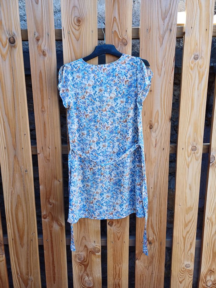 Jolie robe à manches courte imprimé aquarelle Noémie & co - photo numéro 6