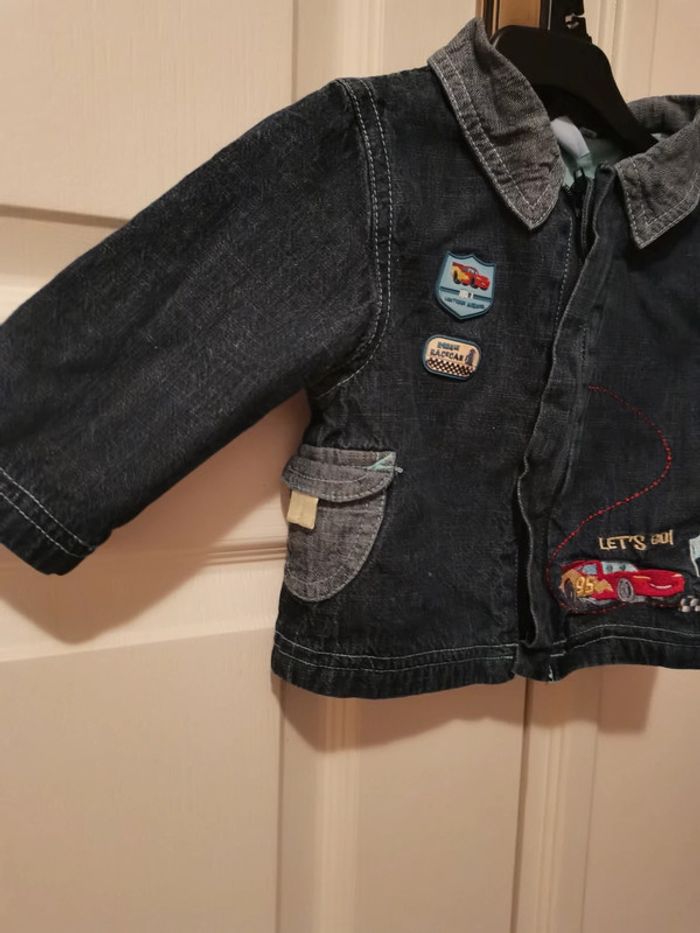 Veste en jean cars - photo numéro 2