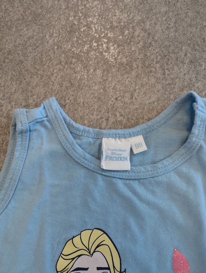 Débardeur fille 3 ans La reine des neiges comme NEUF - photo numéro 2
