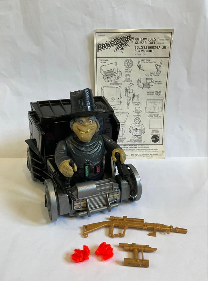 Figurine Bravestarr Outlaw Scuzz vintage