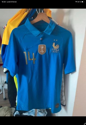 Maillot collector centenaire Matuidi France version player édition limitée football Nike 