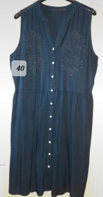 robe été bleu marine 40 Kiabi