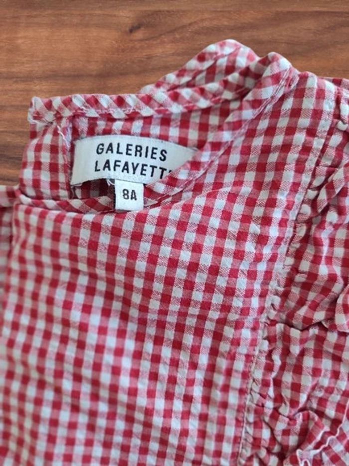 Blouse fille taille 8 ans galerie Lafayette - photo numéro 3