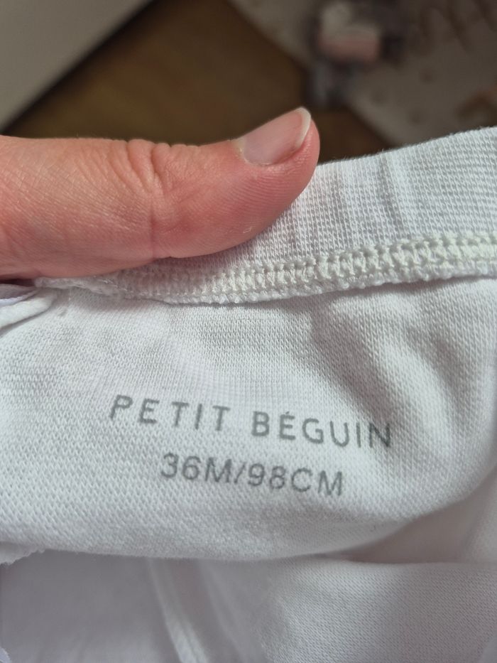 Lot 2 leggings petit béguin 36mois 98cm - photo numéro 3