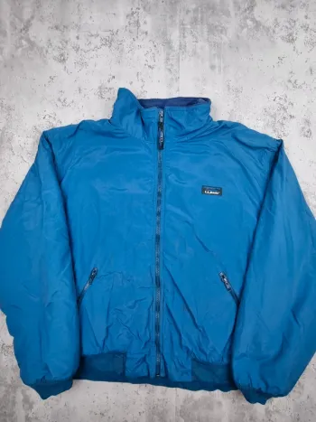 Doudoune bleu L.L. Bean – Taille M Homme (mesures en photos)