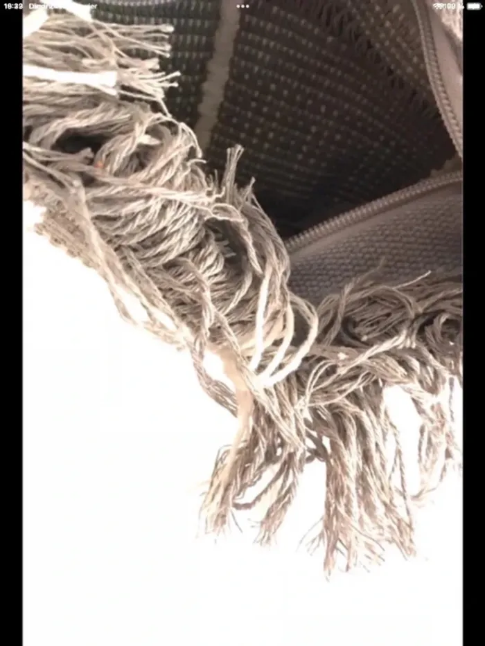 Sac a franges gris Aquarelle neuf avec étiquettes - photo numéro 9