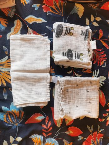 Lot de 3 langes