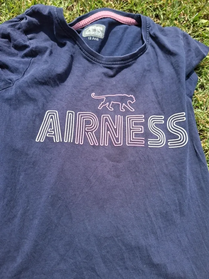 T-shirt airness fille taille 12 ans - photo numéro 2