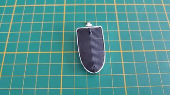 Calandre avant pièce miniature Solido Ford V8 1936 citerne California oïl 1/19 1/19e 1/19ème #C65