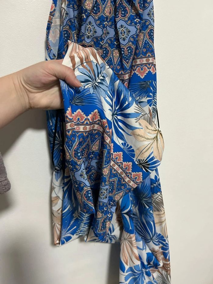 Jolie combinaison à fines bretelles / jambes larges • New Collection • Taille S/M - photo numéro 8