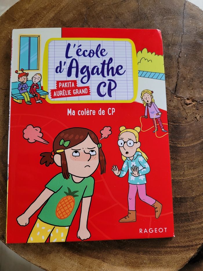 livre l'école d'Agathe au CP  (3e)