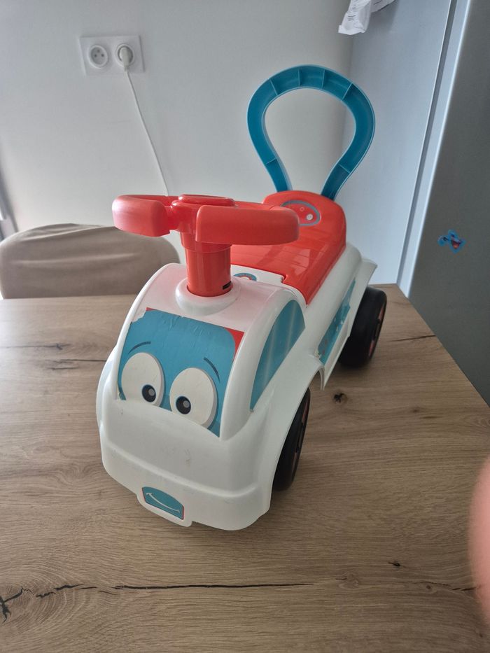 trotteur porteur enfant avec coffre - photo numéro 4