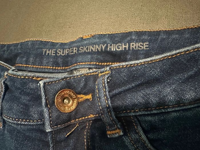 Jean skinny taille haute Yessica T34-36 - photo numéro 4