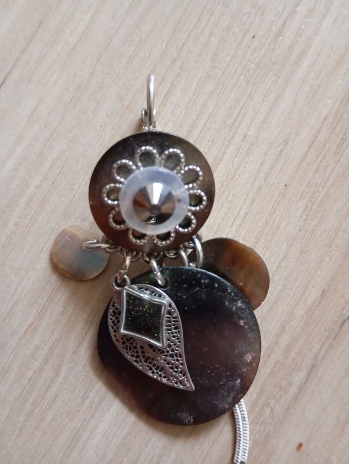 Boucles d'oreilles pendantes - photo numéro 2