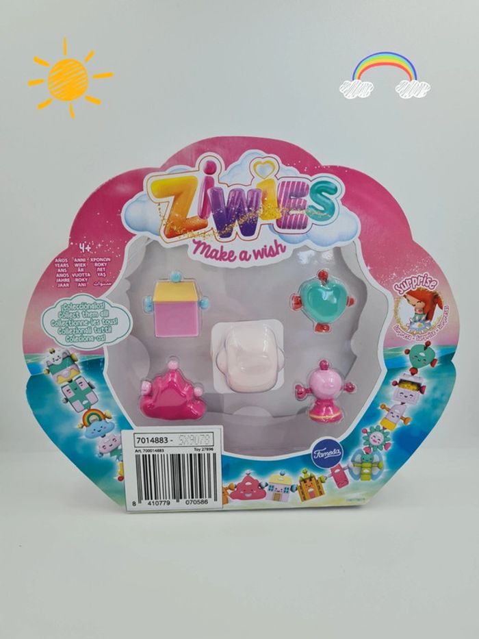 Ziwies Pack 5 Figurines Famosa (neuf) - photo numéro 2