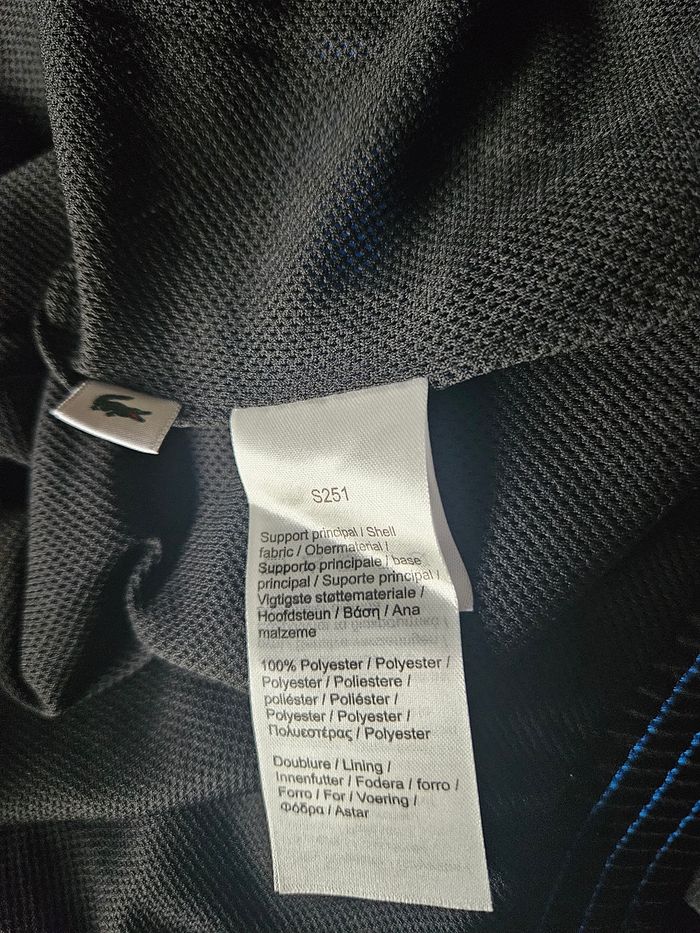 Veste L lacoste - photo numéro 5