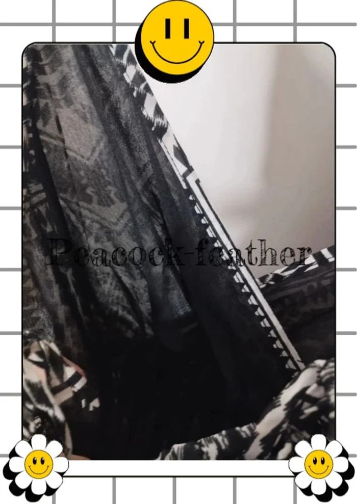 Robe longue asymétrique noire et blanche le temps des cerises TU - photo numéro 11